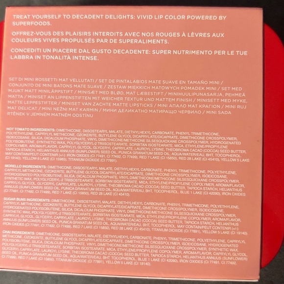 Bite Beauty BOLD BITES Mini Power Move Soft Matte Lipstick Set of 4 - Picture 2 of 2